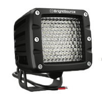 3.2" Diffused 40W Cube Light (White Box)
