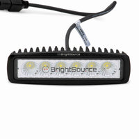 6" x 1.75" Rectangular Work Light Flood