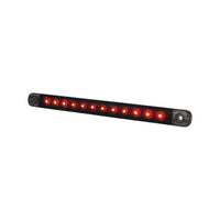 9" Dark Knight Slim Tail/Brake Red