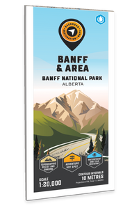Banff & Area (Banff National Park, Alberta) - Destination Map