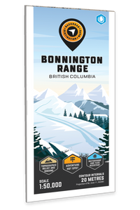 Bonnington Range BC - Destination Map