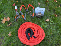 Union Overland Complete Recovery Kit with kinetic rope, soft shackles, hitch insert and recovery bag