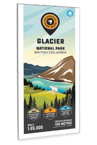 Glacier National Park BC - Park Map