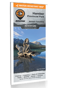 Hamber Provincial Park BC - Park Map