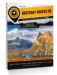 Kootenay Rockies BC Backroad Mapbook