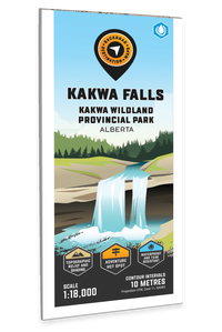Kakwa Falls (Kakwa Wildland Provincial Park, Alberta) - Destination Map