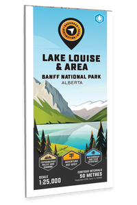 Lake Louise & Area (Banff National Park, Alberta) - Destination Map