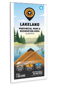 Lakeland Provincial Recreation Area Alberta - Destination Map