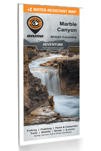 Marble Canyon (Kootenay National Park, BC) - Destination Map