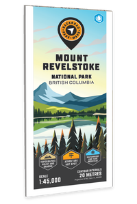 Mount Revelstoke National Park BC - Park Map