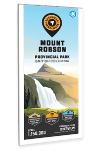 Mount Robson Provincial Map BC - Park Map