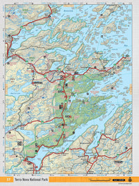 NFLD37 Wall Map - Terra Nova National Park