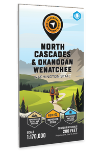 North Cascades, Okanogan Wenatchee, Washington State - Destination Map