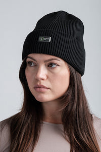 Winter Knit Cotton Beanie
