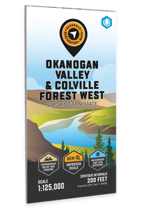Okanogan Valley & Colville Forest West, Washington State - Destination Map