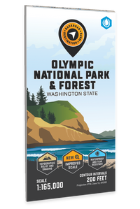 Olympic National Park & Forest, Washington State - Destination Map