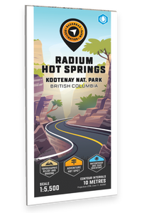 Radium Hot Springs (Kootenay National Park BC) - Destination Map