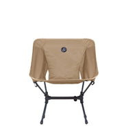 Low Back Ultralight Folding Camping Chairs With Storage Pouch - Khaki, view 2
