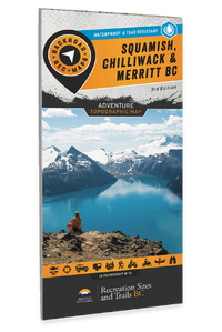 Squamish, Chilliwack & Merritt BC - Recreation Map