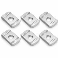 T-Nuts for Dura Cover Truck Cap T-Slot Tracks — Set of 6