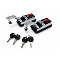 LAX Dual-Side Opening Lock Set for 2nd Gen Truck Caps, Designed for Gullwing and Rear Doors, with Interior Emergency Safety Release, Set of 2